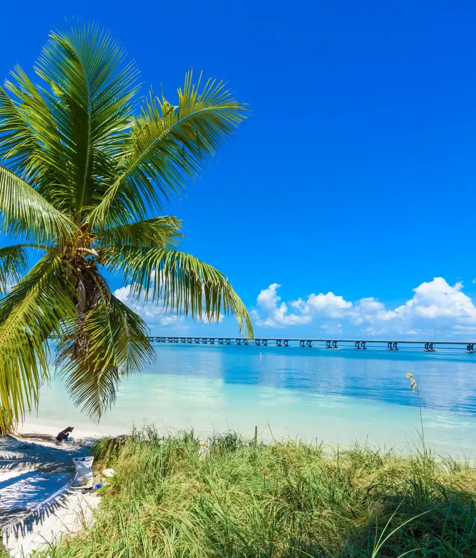 Service area map for Florida Keys Primary Care in Big Pine Key, FL