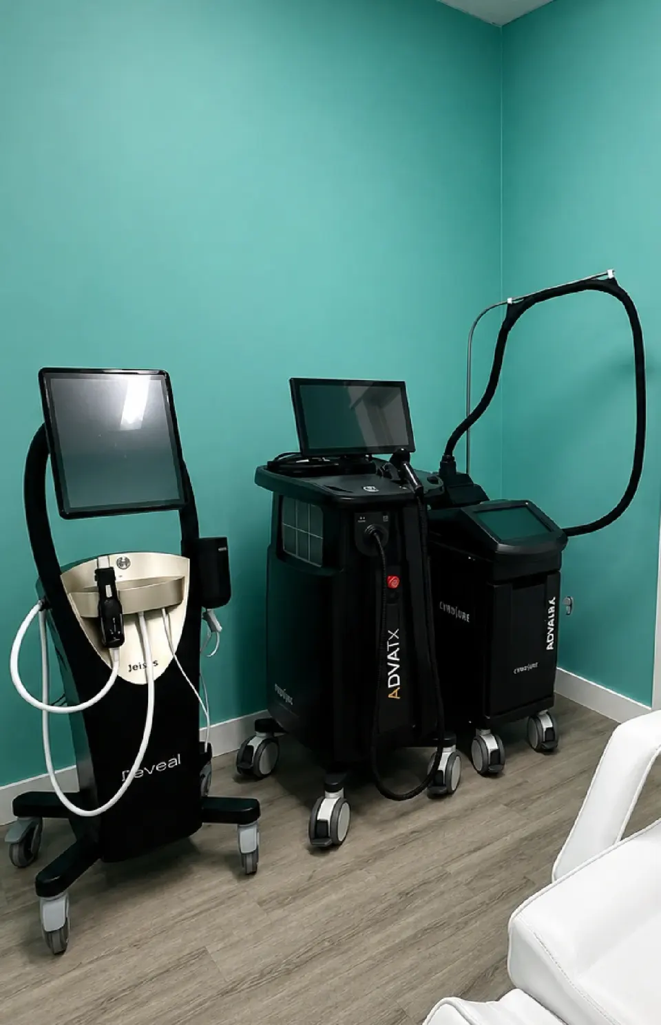 Aesthetic treatment room at Florida Keys Primary Care in Big Pine Key, FL