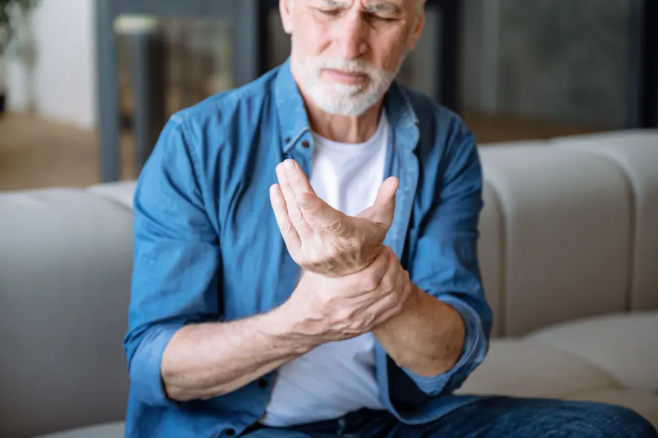 Active adult walking pain-free after joint pain treatment in Big Pine Key, FL