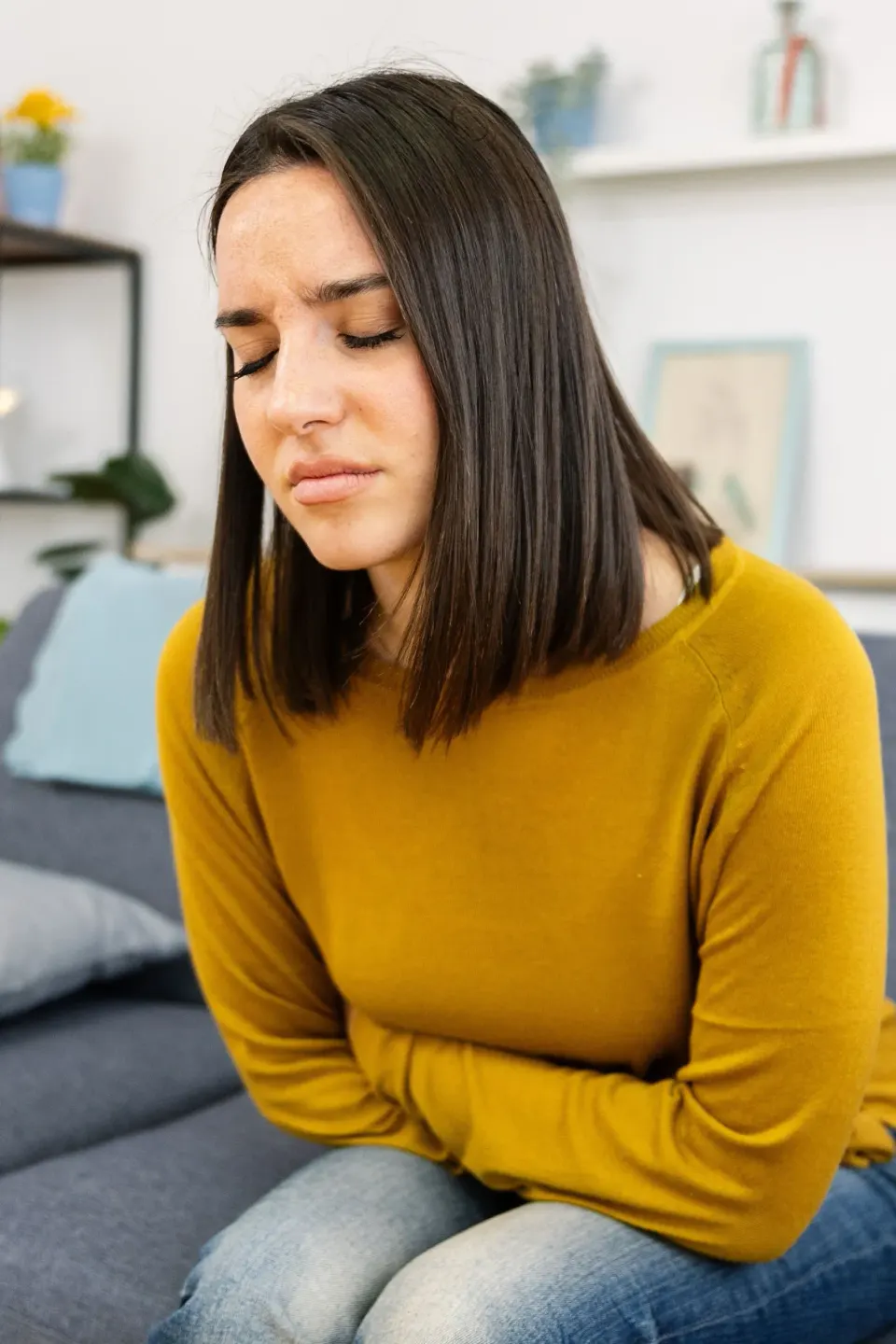Patient recognizing pelvic floor issues