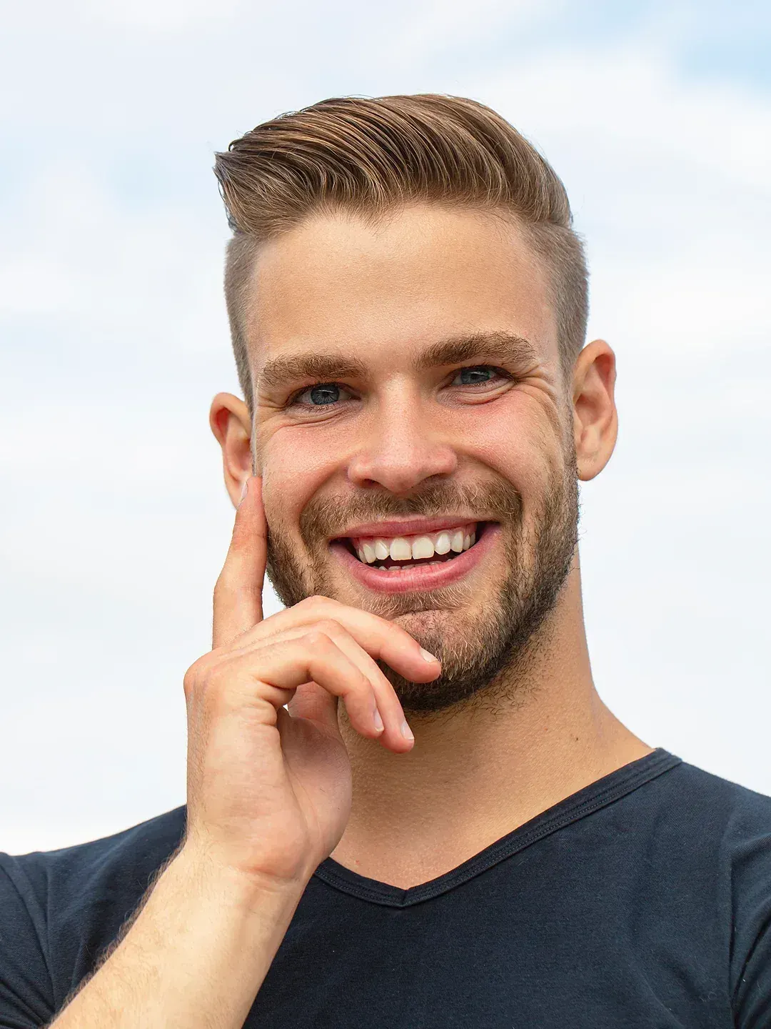 Man recognizing symptoms of low testosterone