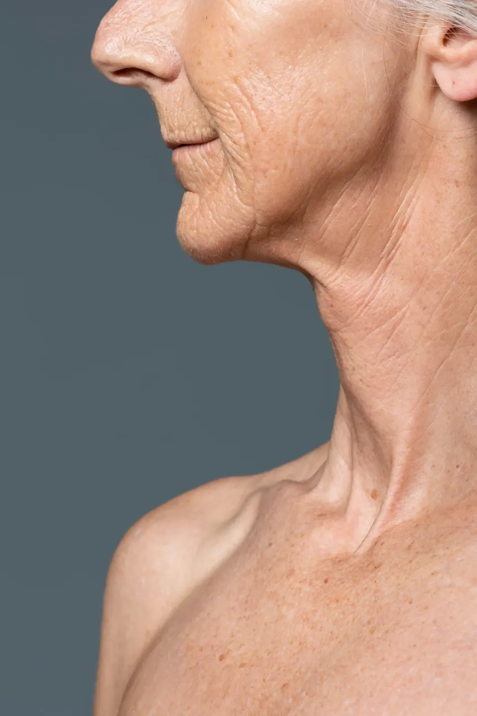 Patient consultation about non-surgical skin tightening options