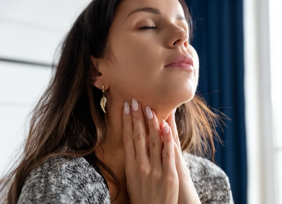 Anatomy of the thyroid gland and common causes of dysfunction